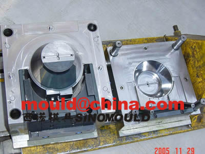 fan mould cores and cavities