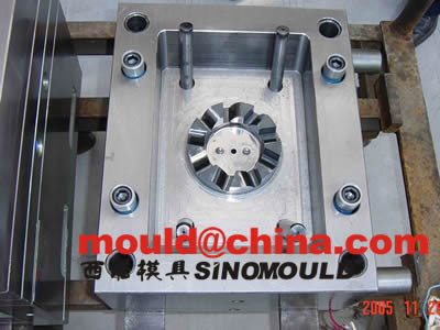 fan mould cores and cavities 6